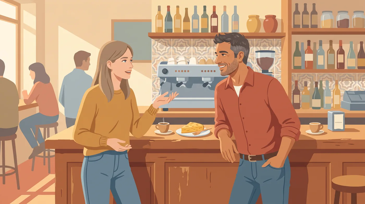 En la cafetería — В кафе